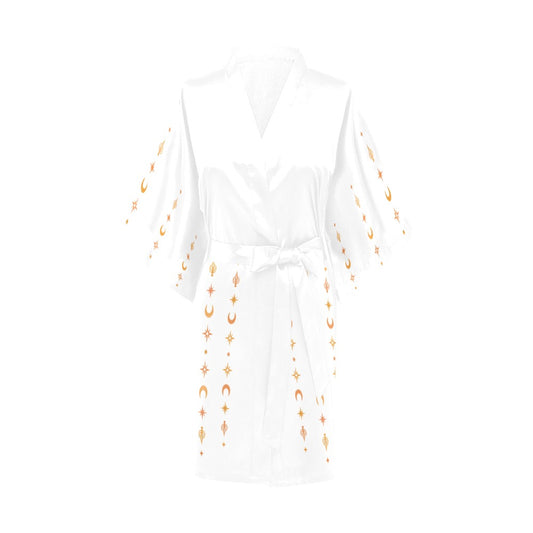 Moth Queen Short Robe ✴ Pearl