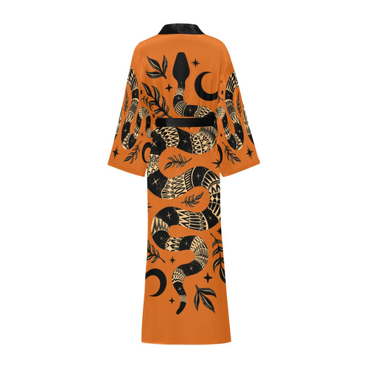 Serpent Whisperer Robe ✴ Orange