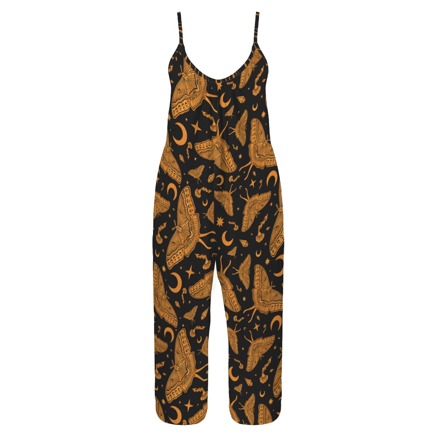 Luna Moth Jumpsuit ✴ Black