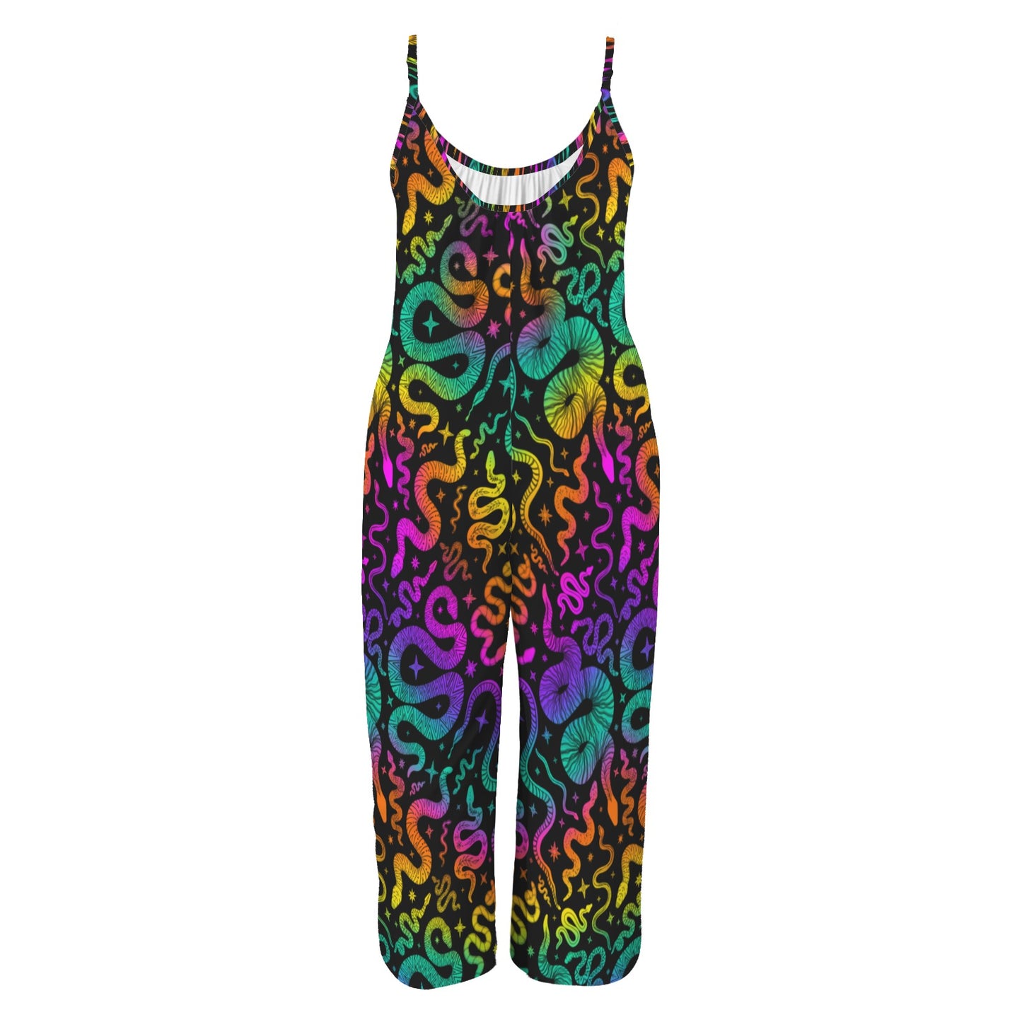 Snake Charmer Jumpsuit ✴ Black