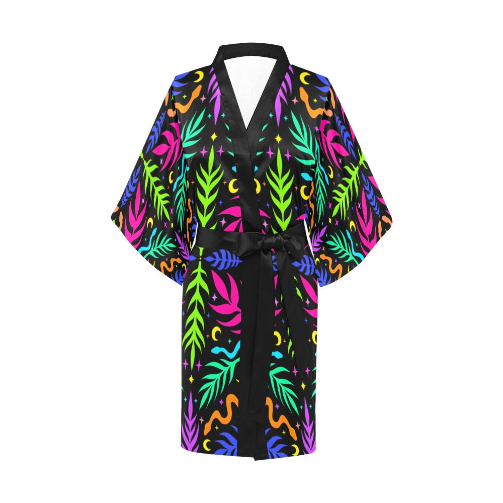 Serpentina Short Robe ✴ Black