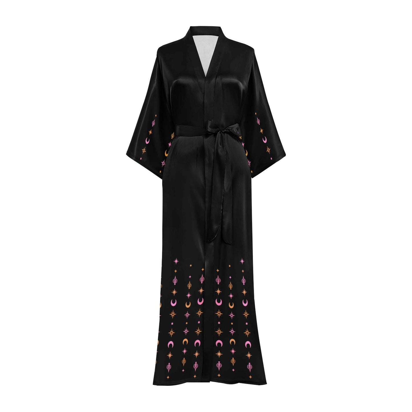 Moth Queen Long Robe ✴ Black
