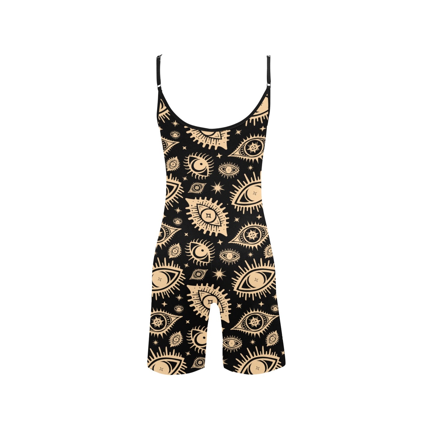 Eye See You Cami Short Bodysuit ✴ Black