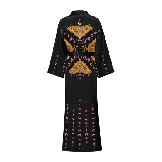 Moth Queen Long Robe ✴ Black