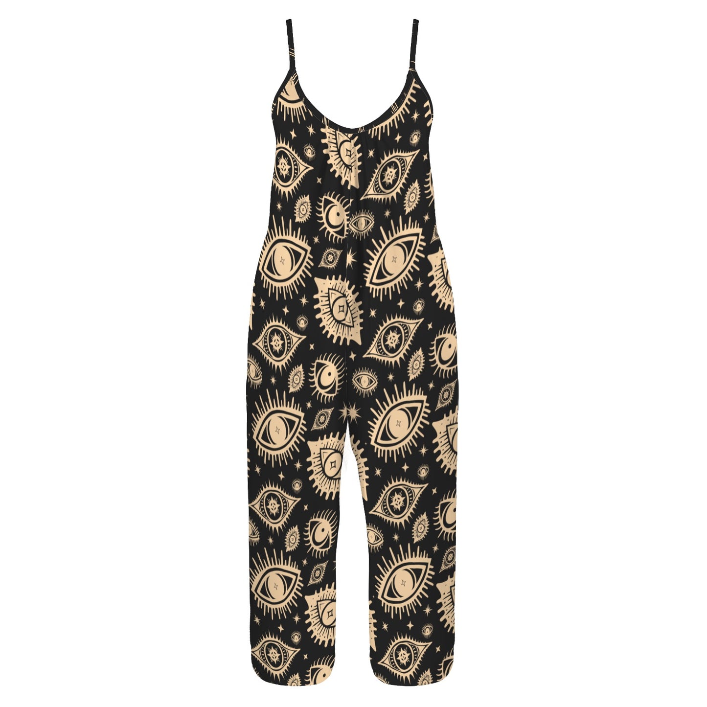 Eye See You Jumpsuit ✴ Black