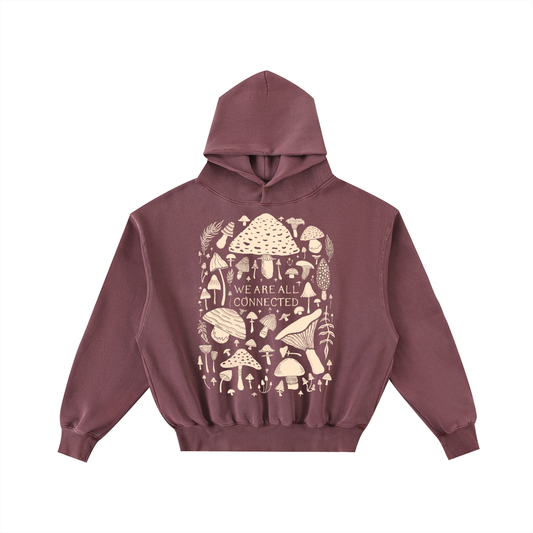 Mushroom Unisex Hoodie ✴ Mauve
