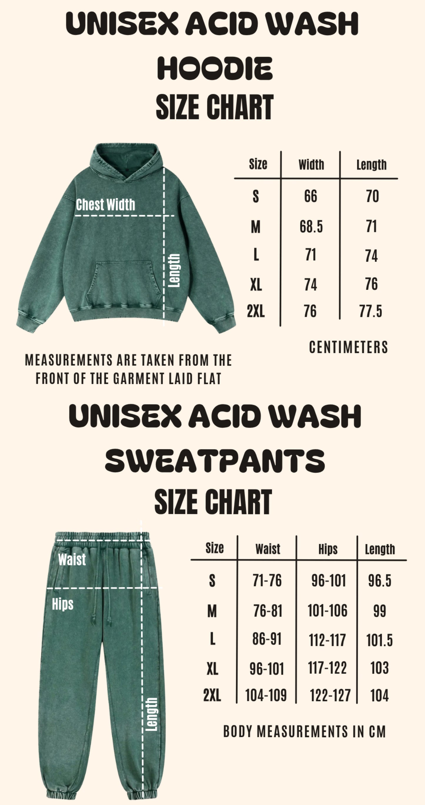 Forest Ritual Acid Wash Sweatsuit Set ✴ Dusty Green