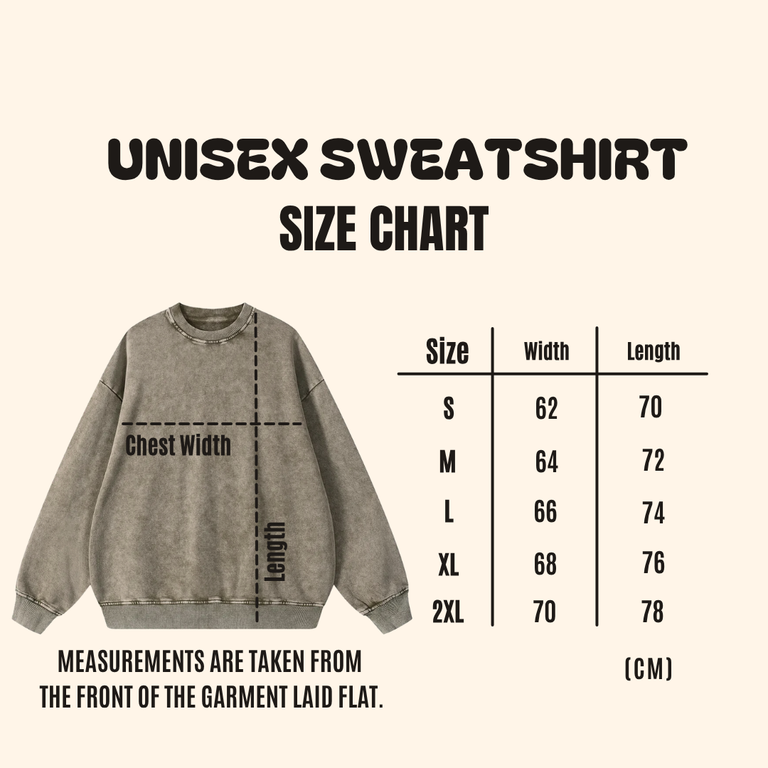 Mushroom Unisex Sweatshirt ✴ Sand