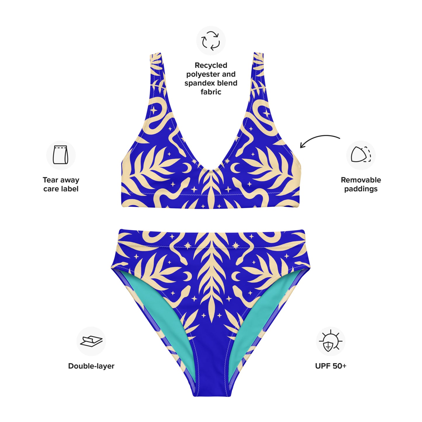 Serpentina Bikini ✴ Blue