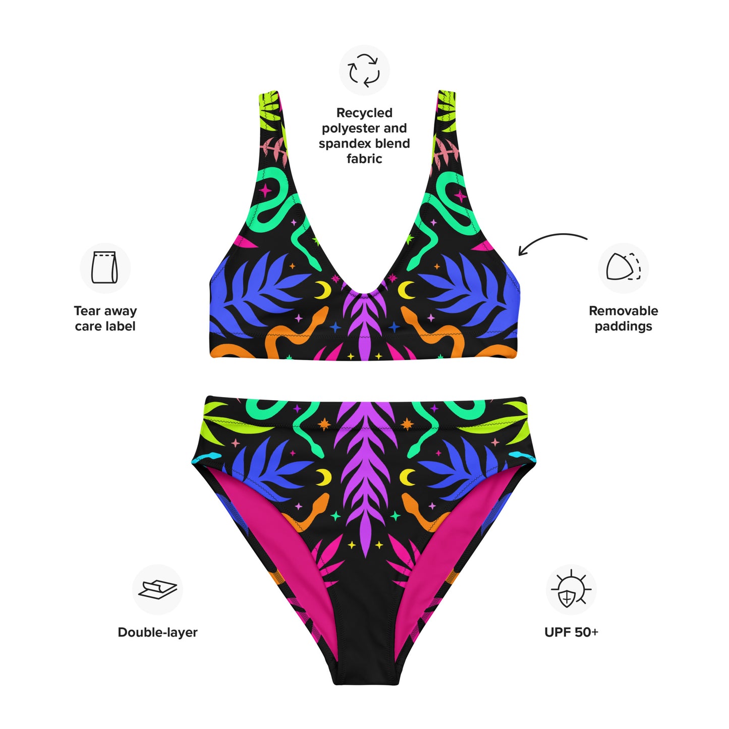 Serpentina Bikini ✴ Black