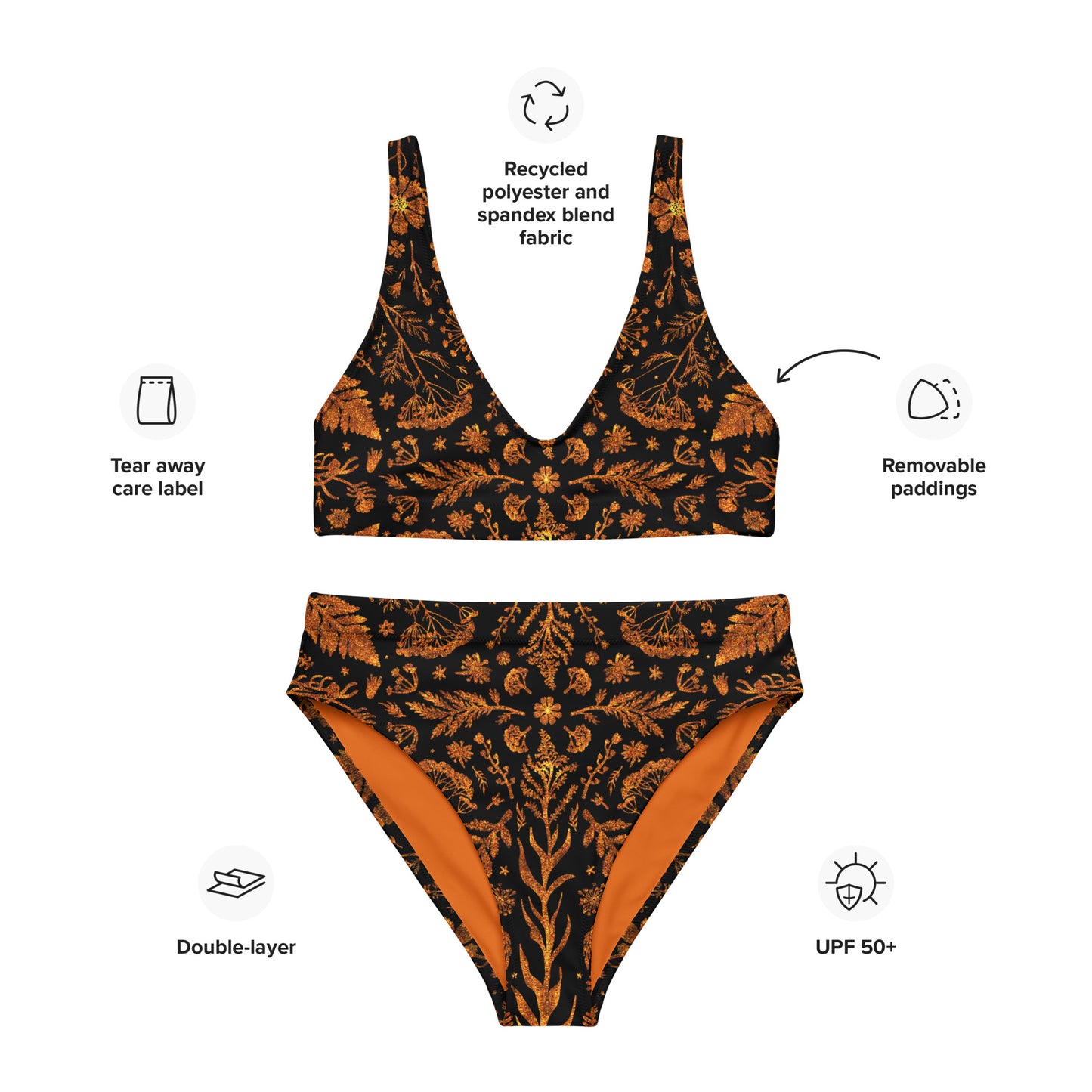 Botanika Bikini ✴ Black