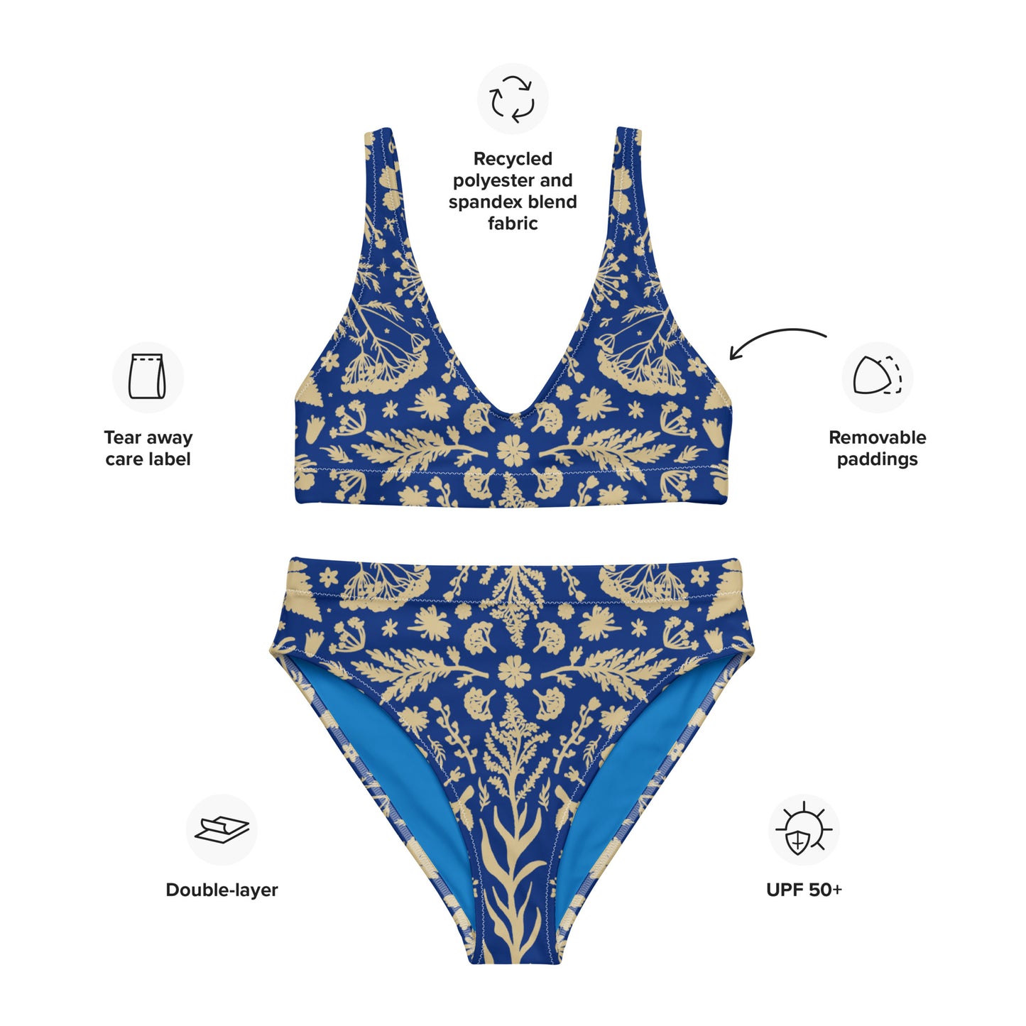 Botanika Bikini ✴ Blue