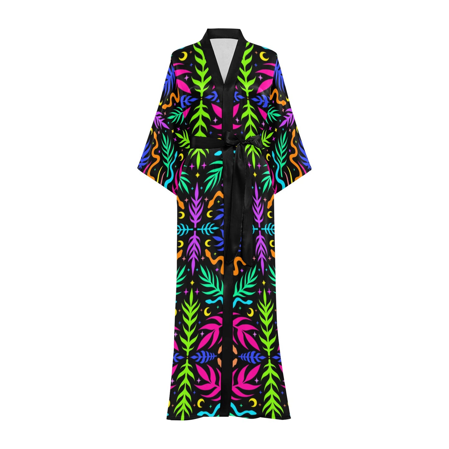 Serpentina Long Robe ✴ Black