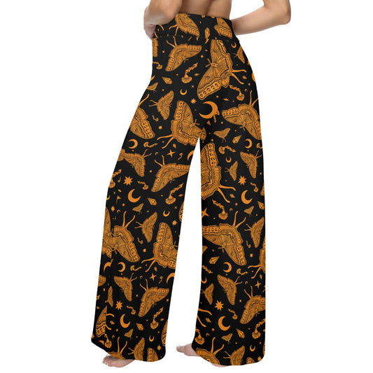 Luna Moth Lounge Pants ✴ Black