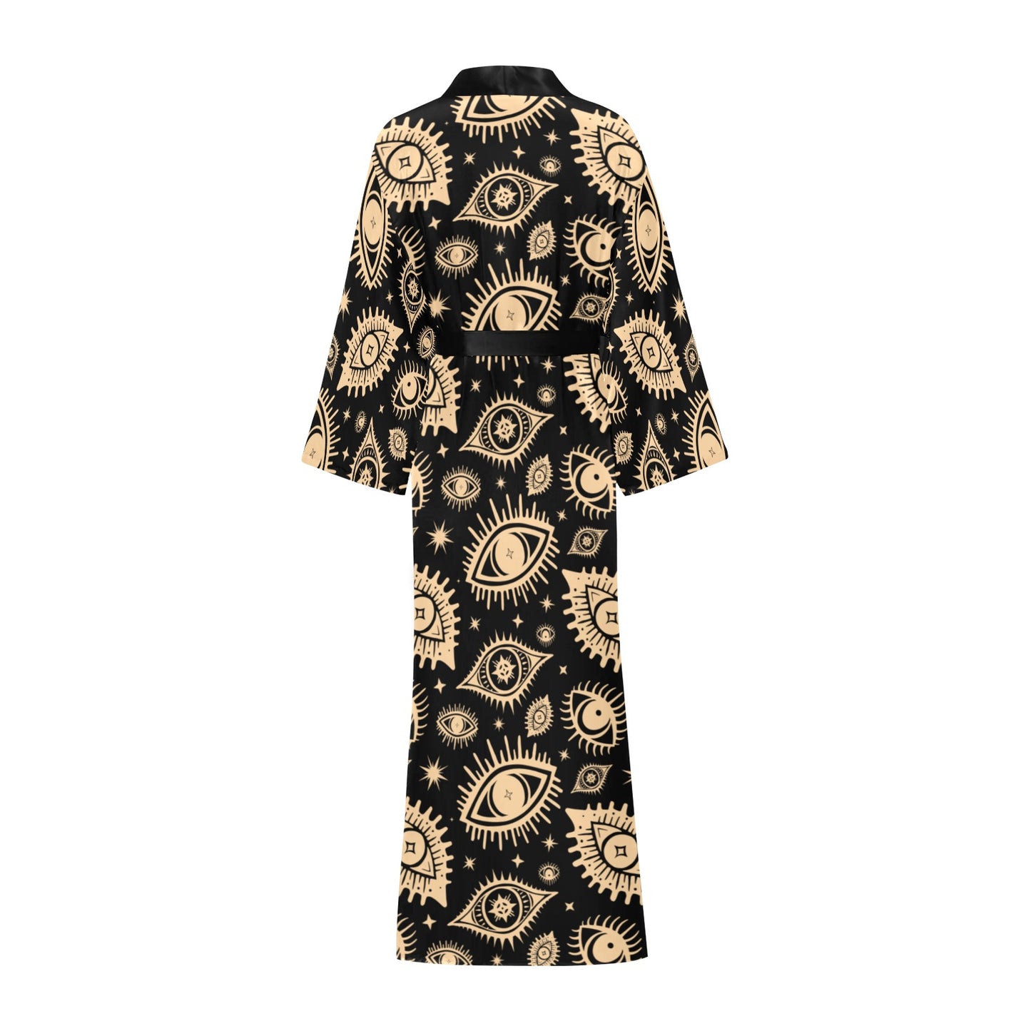 Eye See You Long Robe ✴ Black