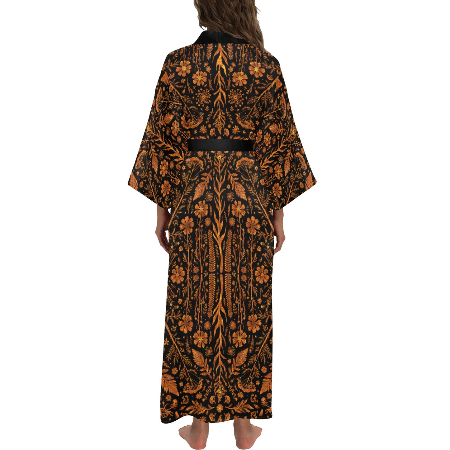 Botanika Long Robe ✴ Black