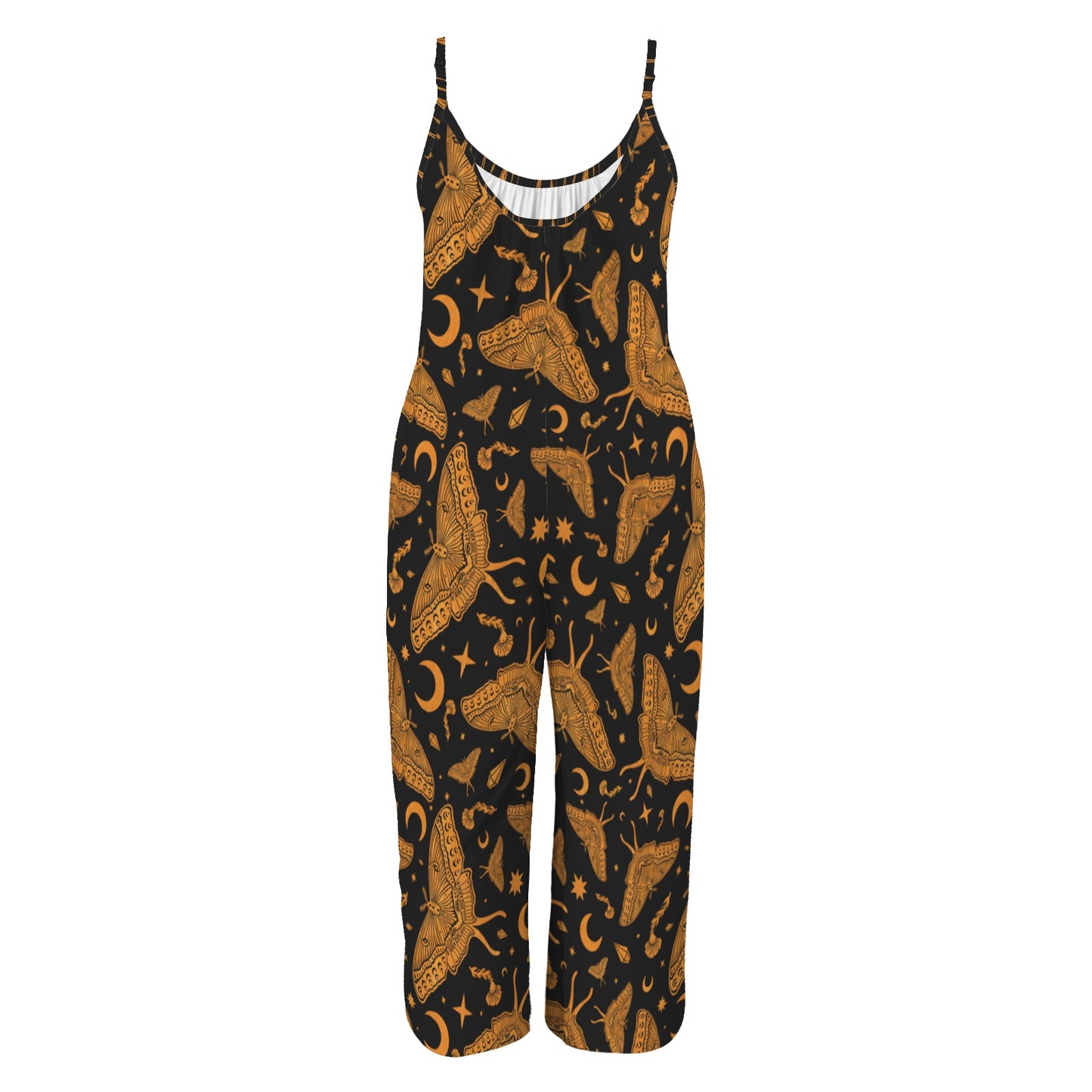 Luna Moth Jumpsuit ✴ Black