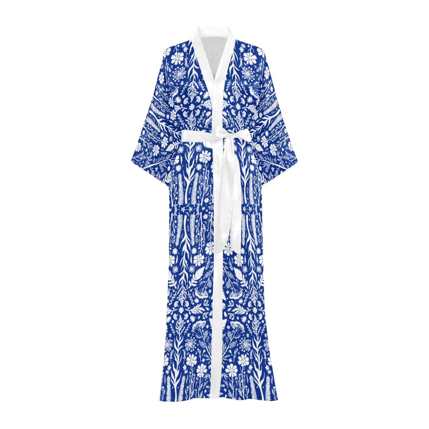 Botanika Long Robe Blue