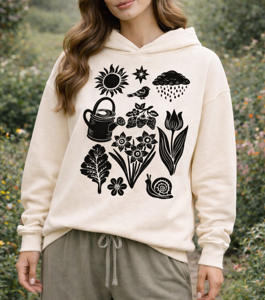 Garden Daydream Boxy Hoodie