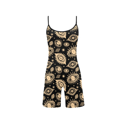 Eye See You Cami Short Bodysuit ✴ Black