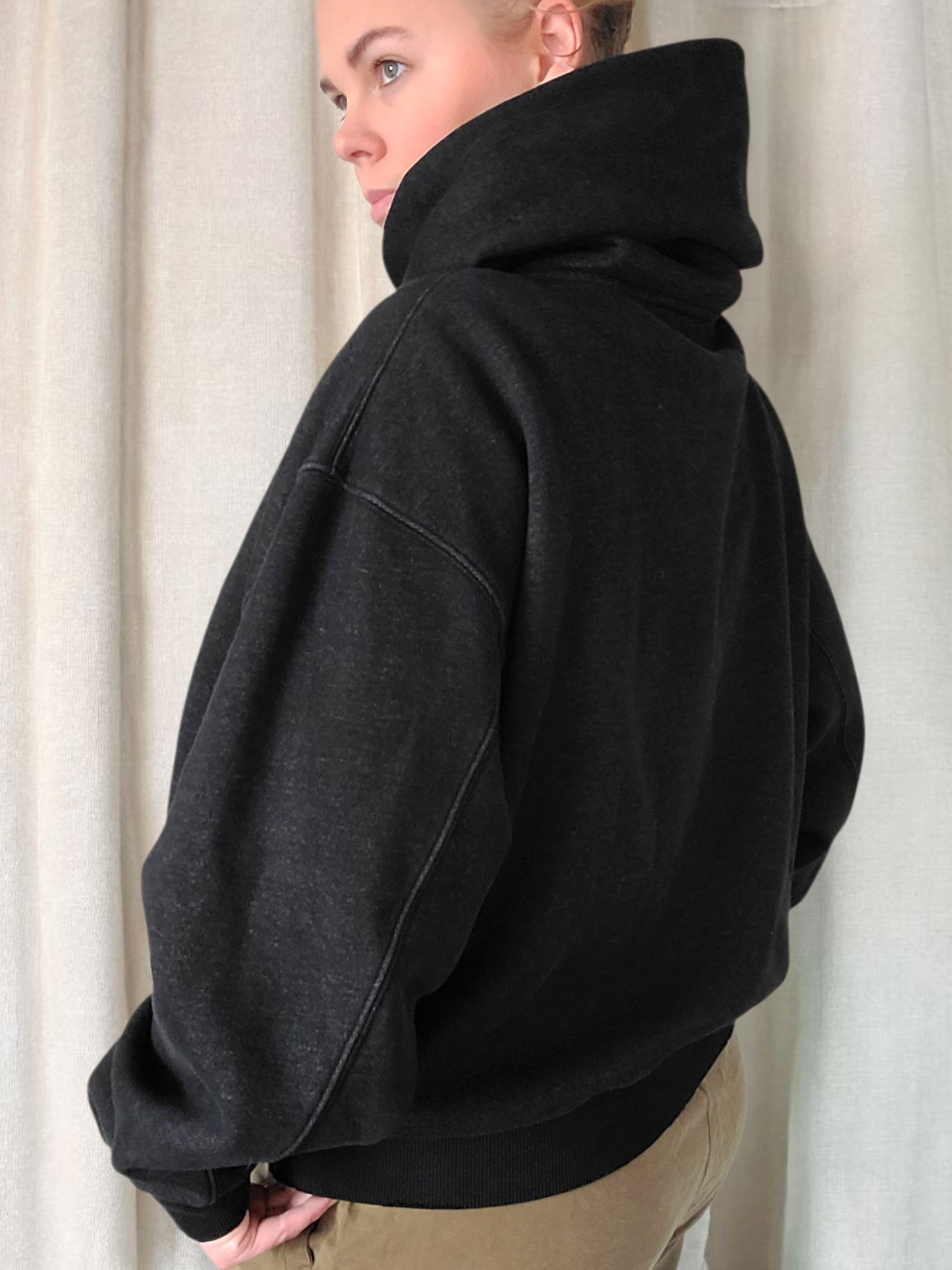 Moth Queen Unisex Hoodie ✴ Charcoal