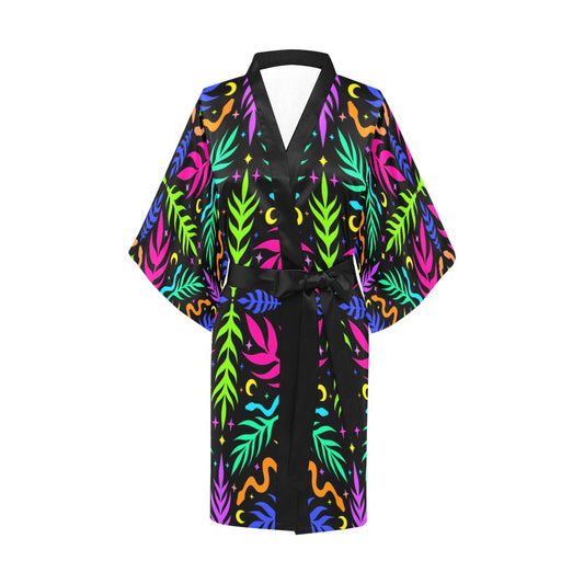 Serpentina Short Robe ✴ Black
