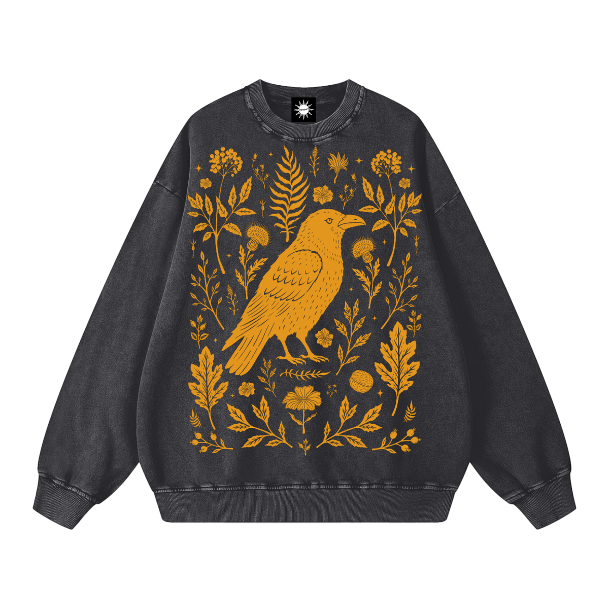 Snow Washed Oversized Sweatshirt