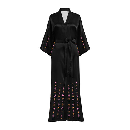 Moth Queen Long Robe ✴ Black