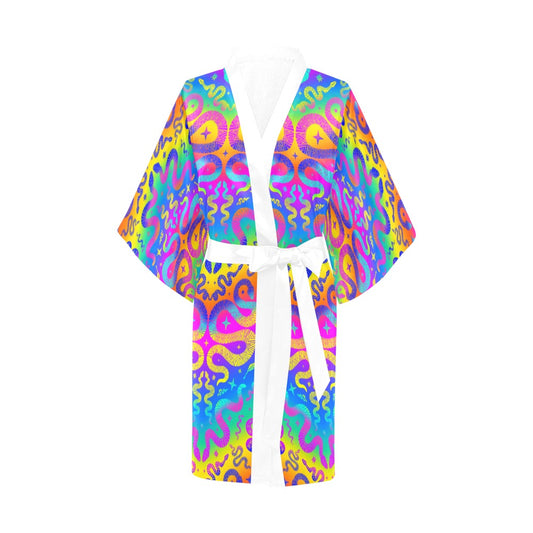 Snake Charmer Short Robe ✴ Rainbow Aura