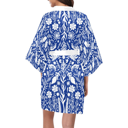 Botanika Short Robe Blue