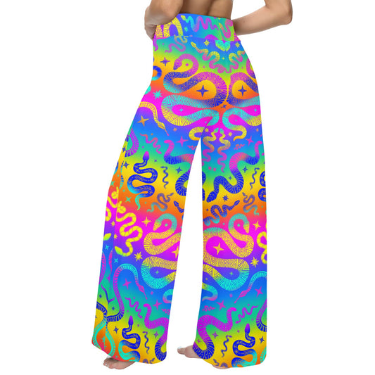 Snake Charmer Lounge Pants ✴ Rainbow Aura