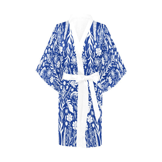 Botanika Short Robe Blue