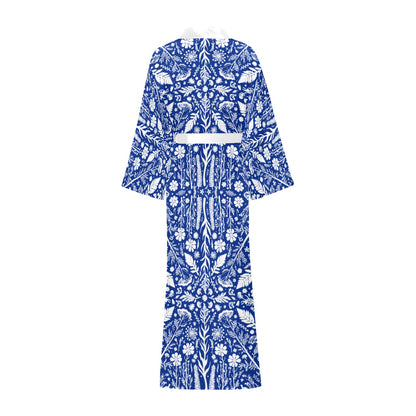 Botanika Long Robe Blue