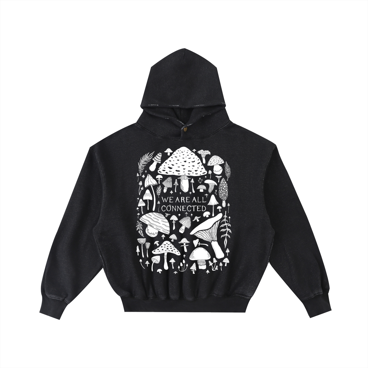 Mushroom Hoodie ✴ Charcoal