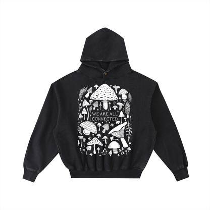 Mushroom Hoodie ✴ Charcoal