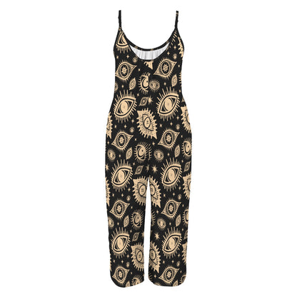 Eye See You Jumpsuit ✴ Black