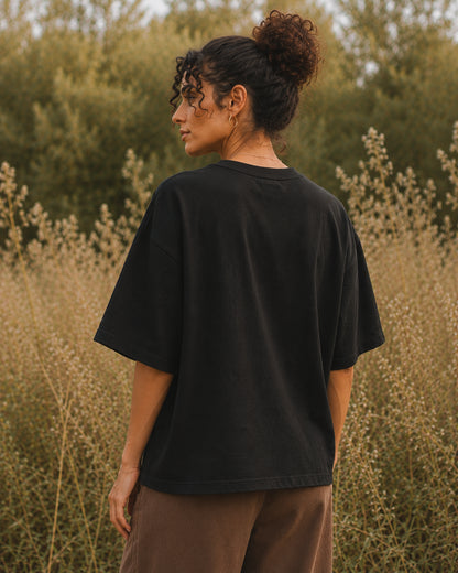 Blackbird Vintage Wash Boxy T-Shirt