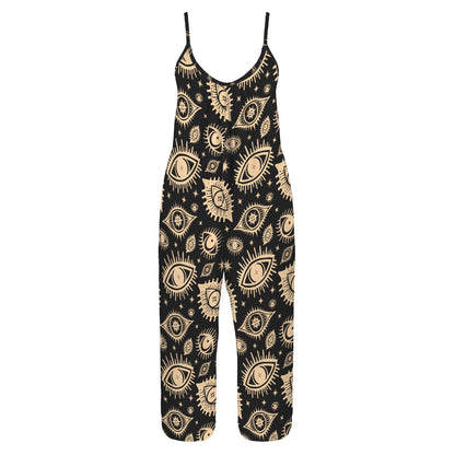 Eye See You Jumpsuit ✴ Black