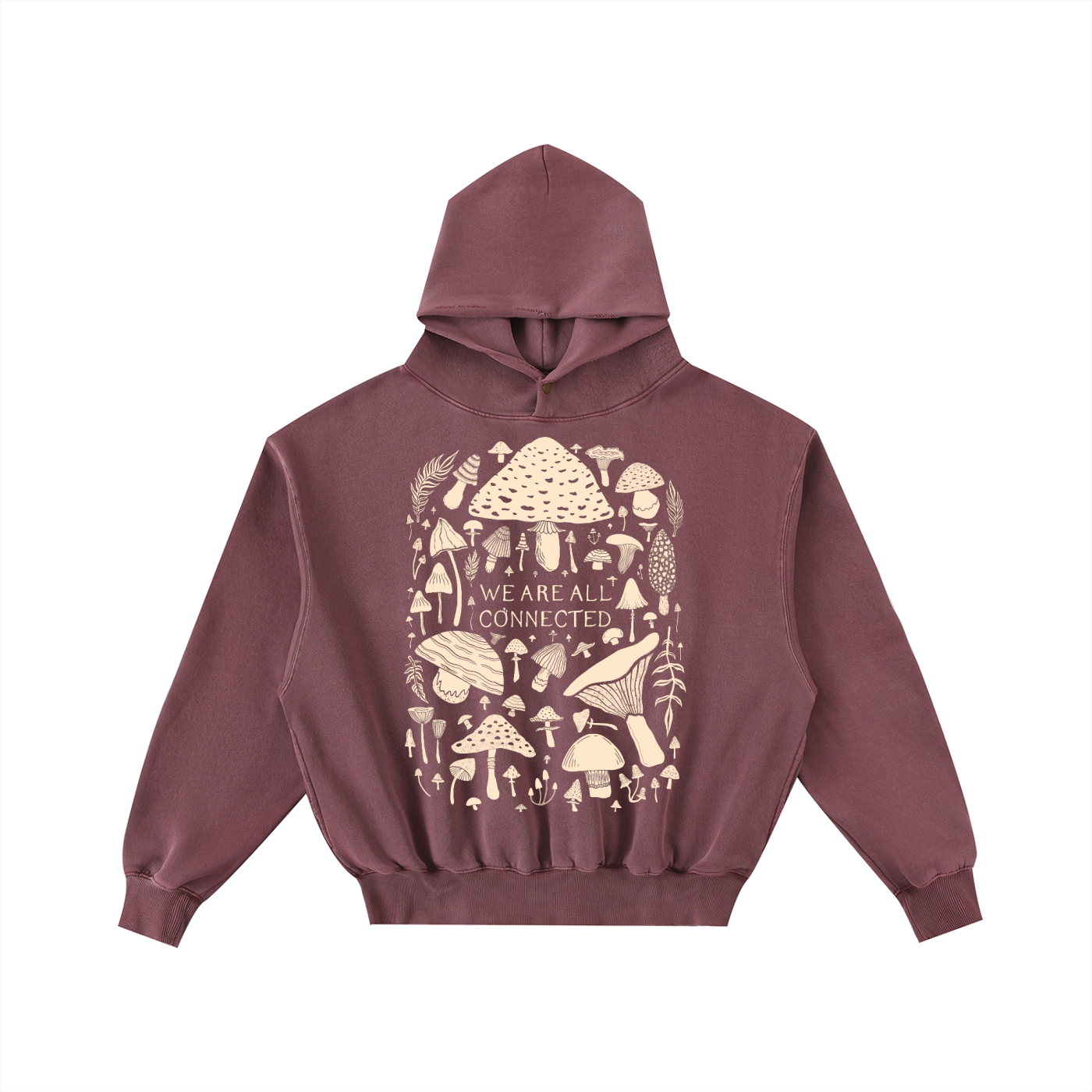 Mushroom Hoodie ✴ Mauve