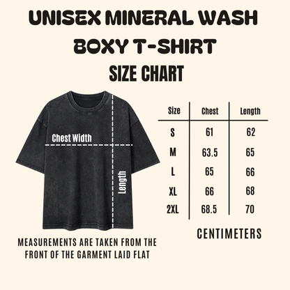 Slither Mineral Wash Boxy T-Shirt