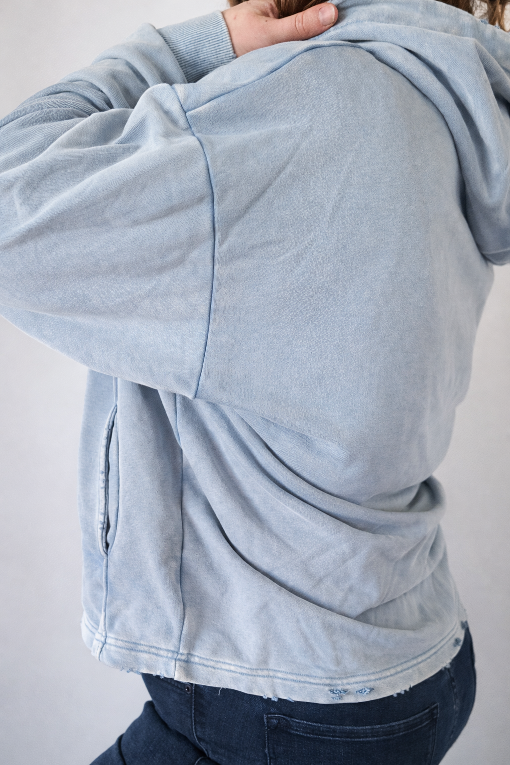 Folk Bloom Boxy Hoodie