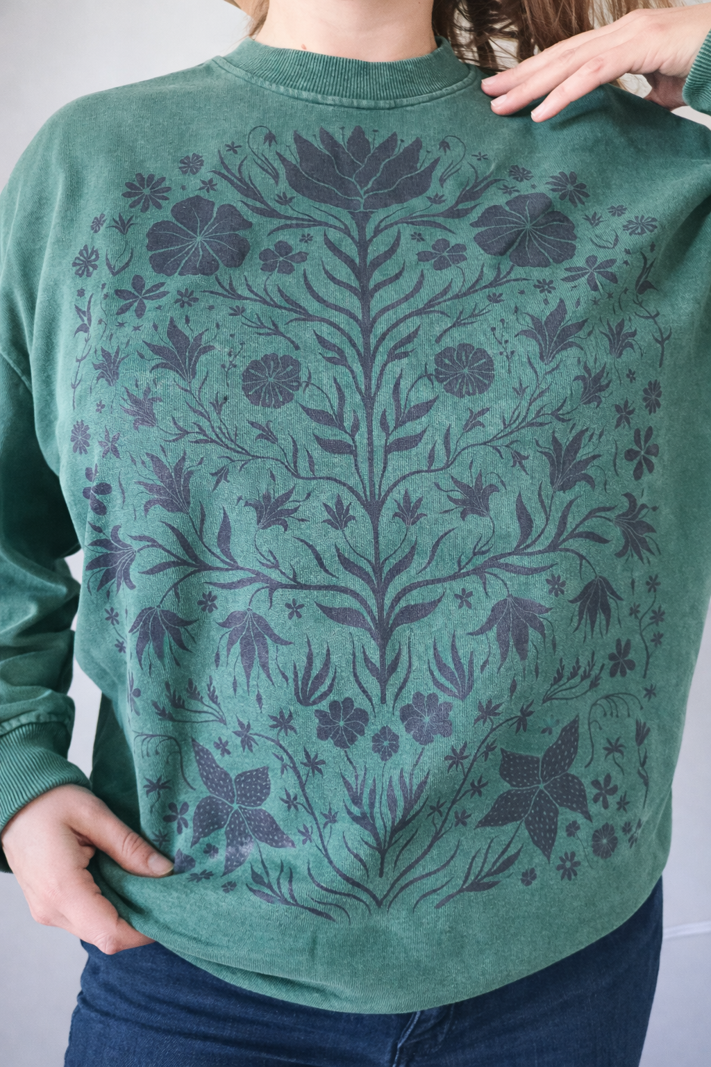 Folk Bloom Sweatshirt