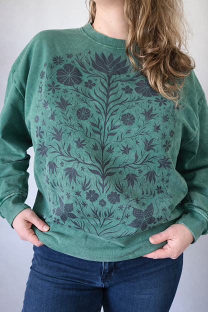 Folk Bloom Sweatshirt