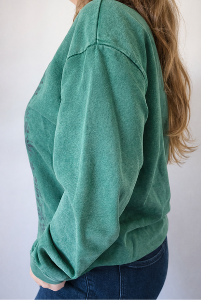 Folk Bloom Sweatshirt