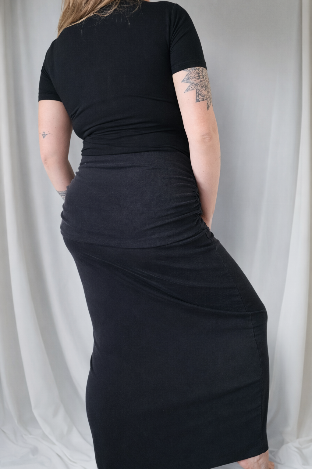 Folk Bloom Maxi Skirt