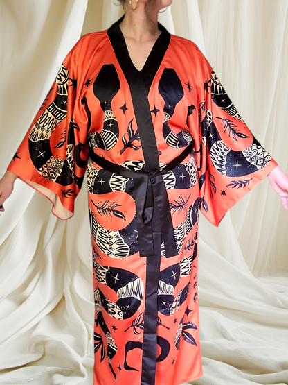 Serpent Whisperer Robe ✴ Orange