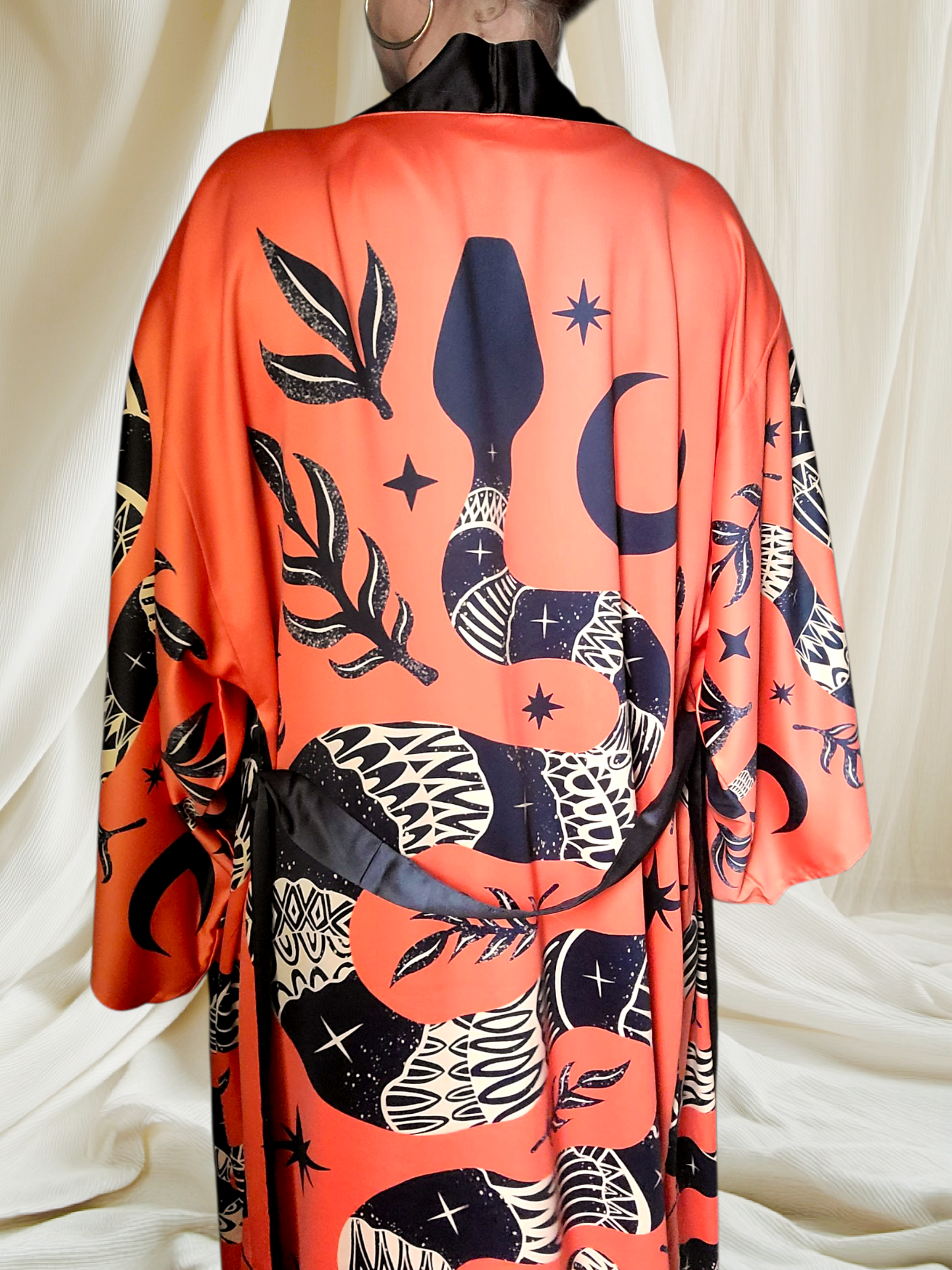 Serpent Whisperer Robe ✴ Orange