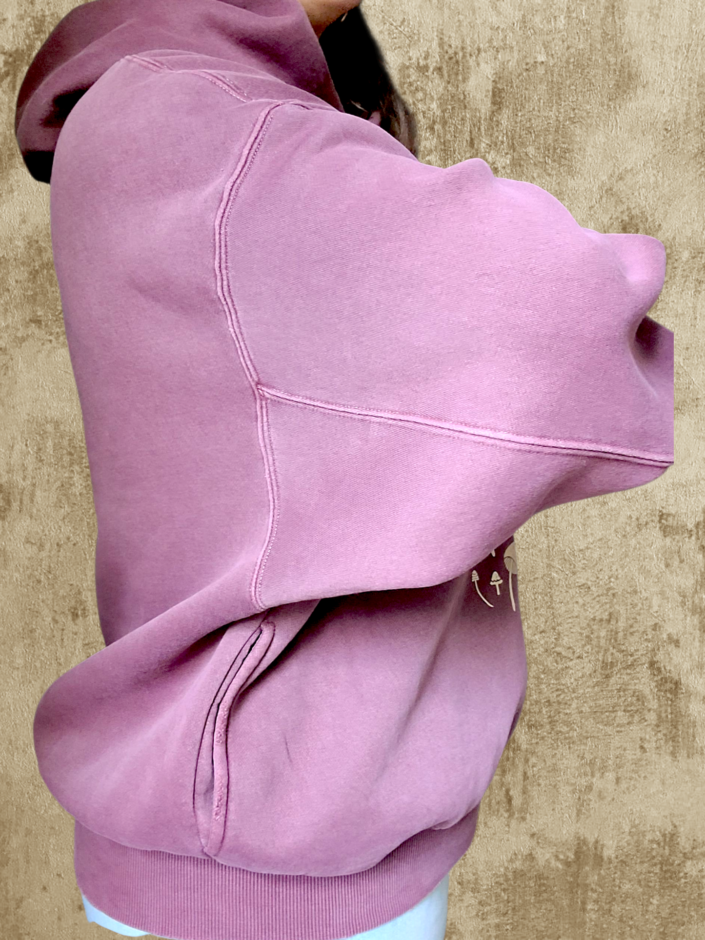 Mushroom Hoodie ✴ Mauve