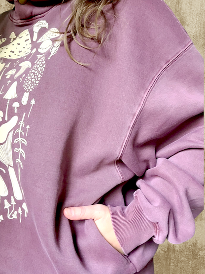 Mushroom Hoodie ✴ Mauve