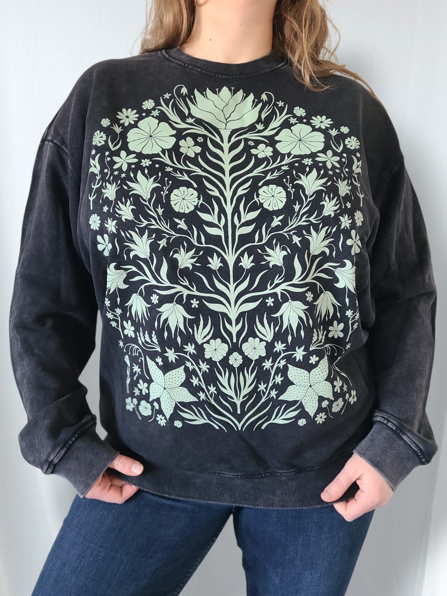 Folk Bloom Sweatshirt